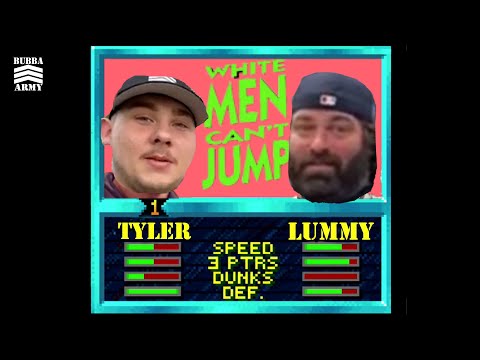 Tyler and Lummy play basketball