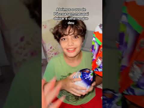 Meu pai disse que é para abrir só na Páscoa #comedia #shorts