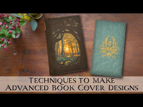 Advanced Book Cover Designs : Using xTool M1 Laser & DIY alternatives