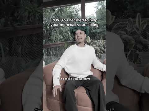 WHEN YOU TRY TO HELP YOUR MOM