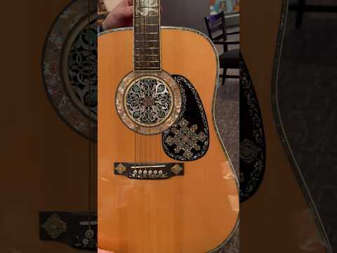 Meet our beautiful 750,000 milestone guitar! #guitar #martinguitar #behindthescenes #lehighvalleypa