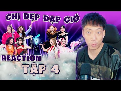 QNT REACTION l CHỊ ĐẸP ĐẠP GIÓ RẼ SÓNG 2024 TẬP 4 - CÔNG DIỄN 1.