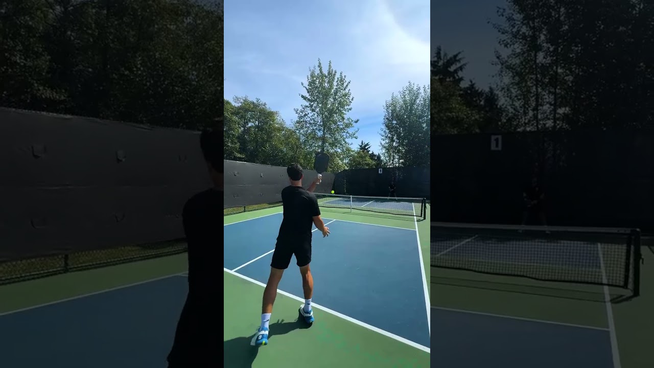 Pickleball Skinny Singles vs. Ryan Fu for $1