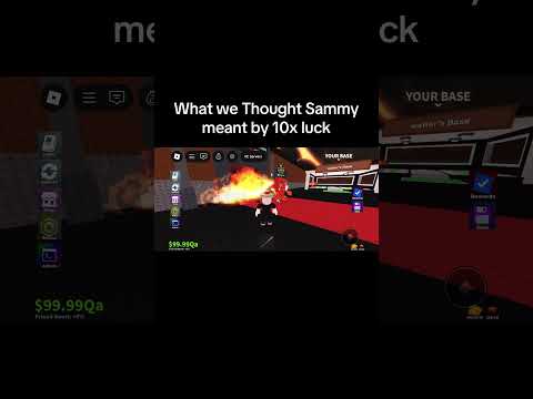 10x luck #robloxmemes #roblox #videogamememes #treding #stealabrainrot #fyp #viral #videogames