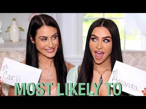 MOST LIKELY TO! SIBLING EDITION | Carli Bybel