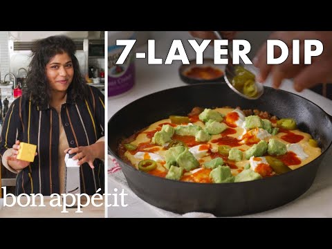 Warm & Cheesy 7-Layer Skillet Dip, Ready For Gameday | From The Test Kitchen | Bon Appétit