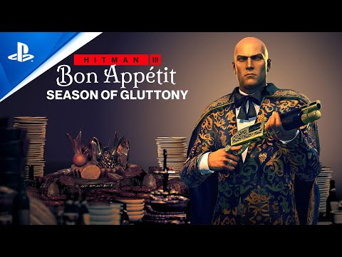 Hitman 3 - Season of Gluttony (Roadmap Trailer) | PS5, PS4