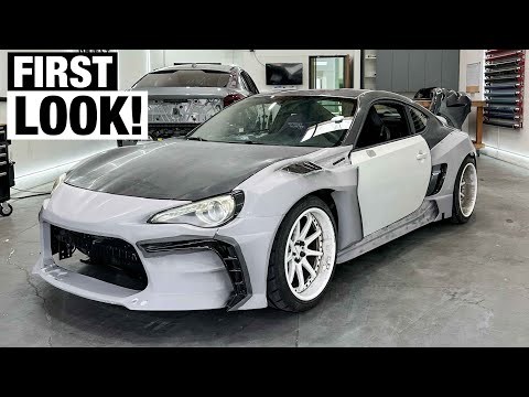 Watch Tj Hunt Transform Calvin's BRZ with Street Hunter Widebody Kit for SEMA