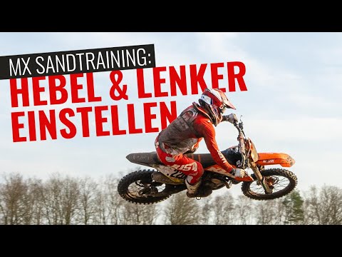Tom Koch - MX Sandtraining in Nederweert (NL) & Tipps zum Einstellen der Lenker & Hebel