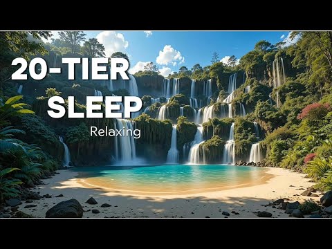 20 Tier Tropical​ Waterfall ASMR​ Deep Jungle Sound Eps99