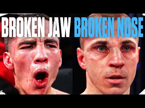 Oscar Valdez Battles Through BROKEN JAW vs Scott Quigg | FULL FIGHT | MAR 10, 2018