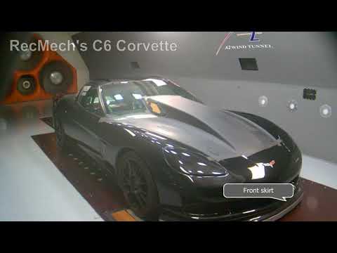 RecMech Motorsports' land speed record setting C6 Corvette A2 Wind
Tunnel test