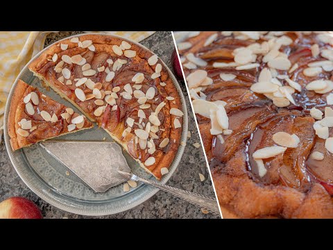 Incredibly delicious APPLE DESSERT PANCAKE | easy upside-down apple cake recipe