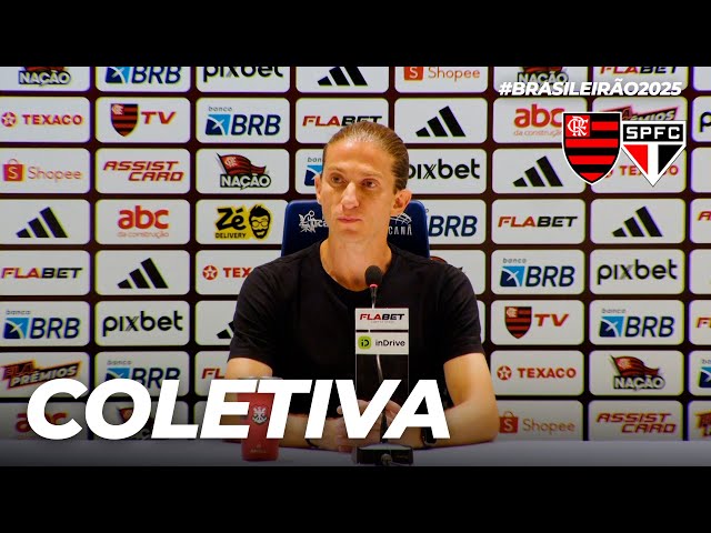 FILIPE LUÍS | COLETIVA PÓS-JOGO | FLAMENGO 2 X 0 SÃO PAULO | BRASILEIRÃO (12/07/25)
