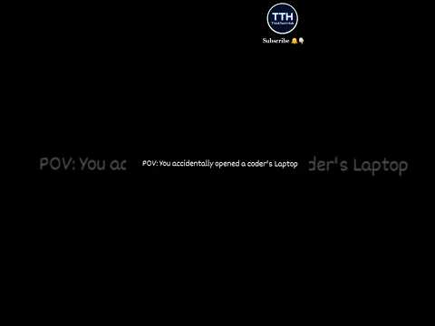 POV - You opened a coder’s laptop🤯🤩… and chaos happened 💻🔥 #shorts #ytshorts #coding