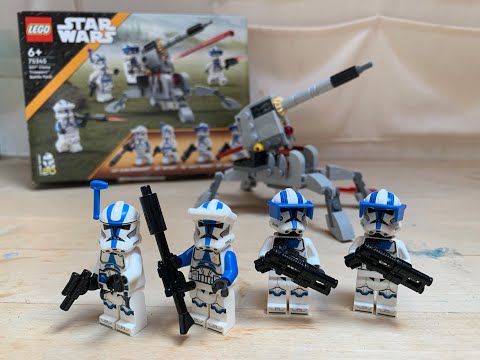 LEGO Star Wars 501st Clone Troopers Battle Pack 75345 Review!
