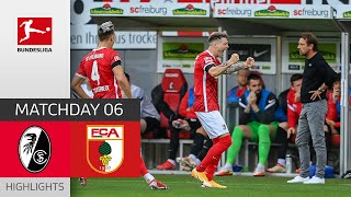 SC Freiburg — FC Augsburg 3-0 | Highlights | Matchday 6 – Bundesliga 2021/22