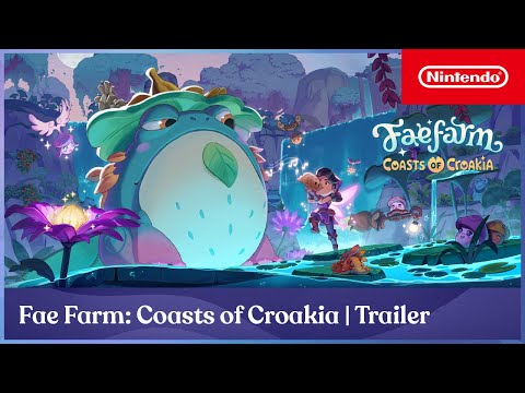 Fae Farm – Coasts of Croakia, out now! (Nintendo Switch)