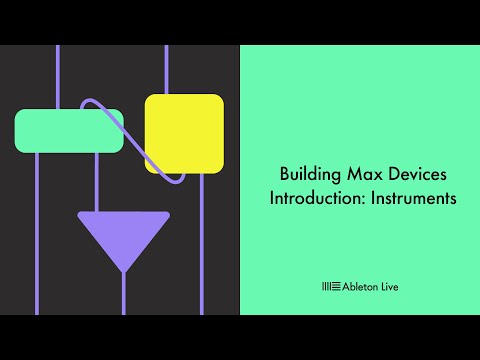 Building Max Devices – Instruments – Introduction 3/7