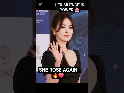 Song Hye-kyo: The Woman Who Turned Pain Into Power❤️🌸 #songhyekyo #kdrama #shorts