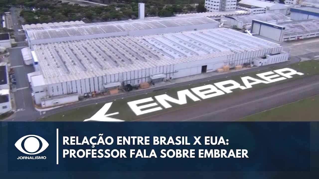Relação entre Brasil x EUA professor fala sobre Embraer | Canal Livre