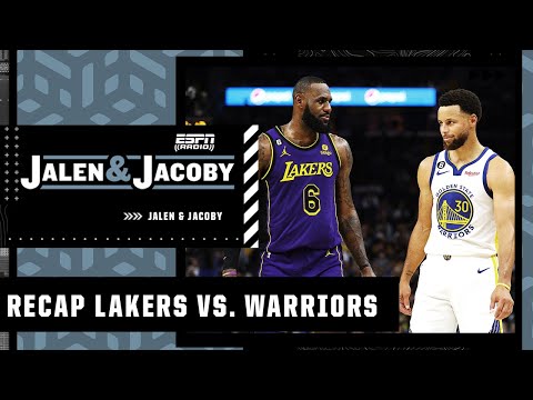 Warriors look GREAT! Lakers look LACKING! - David Jacoby | Jalen & Jacoby video clip