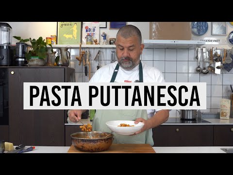 Pasta Puttanesca - Nem nem nem ret. Og hurtig!