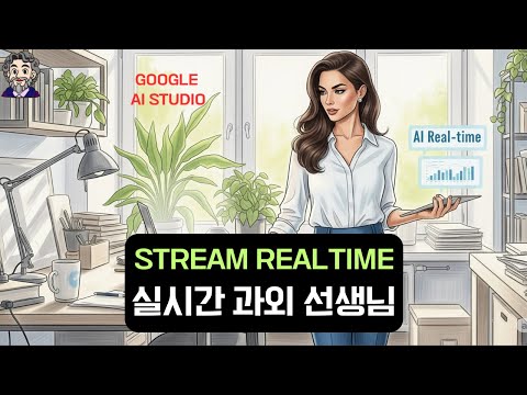 나만의 실시간 과외 선생님 (Google Stream Realtime)