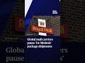 Global mail carriers pause De Minimis package shipments