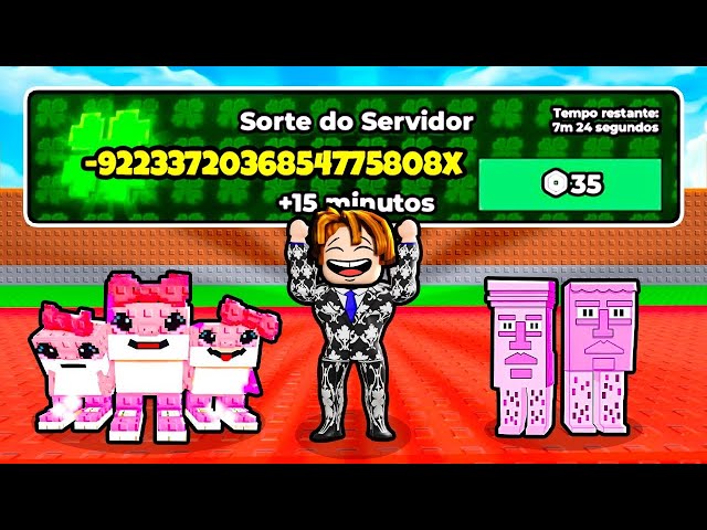A SORTE AUMENTA SEM PARAR NO ROUBE UM BRAINROT 🍀🤑 (Secreto por Segundo)