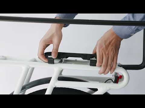 How to: Install the Child's Safety Seat of Eunorau Cargo Ebikes