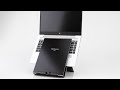 Standivarius Etra Premium Ergonomic Laptop Stand Black ST10711E-B