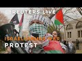 LIVE: Protest in West Bank in solidarity with Palestinians in Gaza
