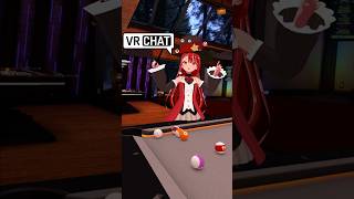 VRChatのビリヤードはマッセも出来ます。　#VRChat #ビリヤード