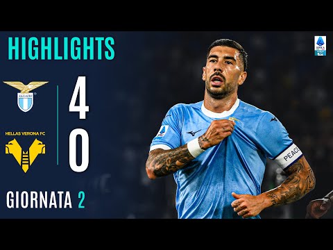 LAZIO-VERONA 4-0 | HIGHLIGHTS | 2ª GIORNATA | SERIE A ENILIVE 2025/26