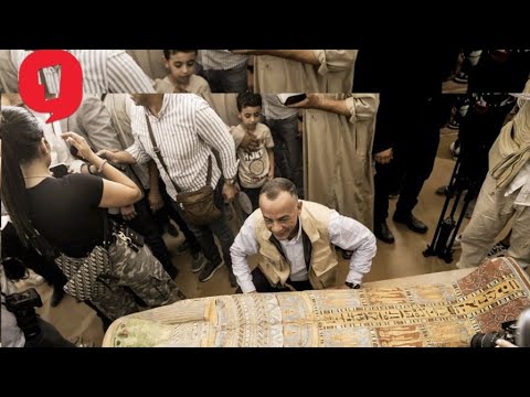 Egipto descubre talleres de momificación y tumbas en un antiguo Cementerio - #INFOENUNMINUTO