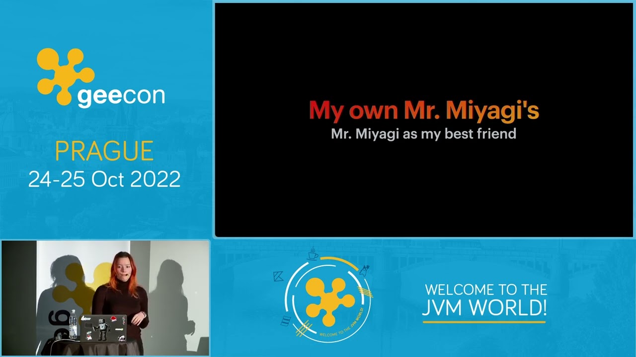 GeeCON Prague 2022: Kelly Jille - Be ‘Mr. Miyagi’ or find one! A talk about the power of mentoring