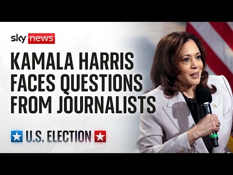 Kamala Harris talks Trump, economy and abortion with the National Association of Black Journalists