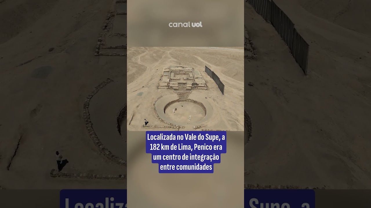 Antiga cidadela peruana de 3.800 anos é aberta para visitação; veja vídeos