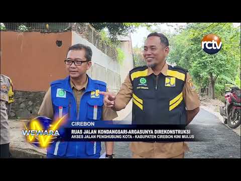 Ruas Jalan Kondangsari Argasunya Direkonstruksi