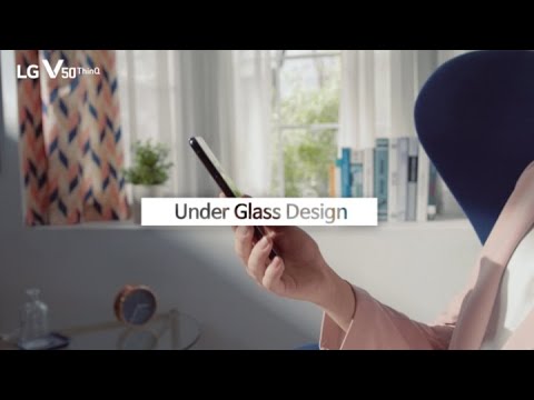 LG V50 ThinQ: Under Glass Design