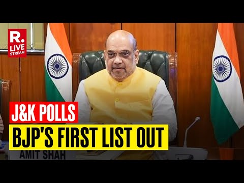 LIVE: Jammu & Kashmir Polls: BJP Releases List Of Candidates, Key Meeting At Amit Shah's Residence