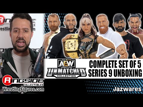 Ringside Collectibles Unboxing: AEW Unmatched 9 Complete Set Wrestling
Action Figures by Jazwares!