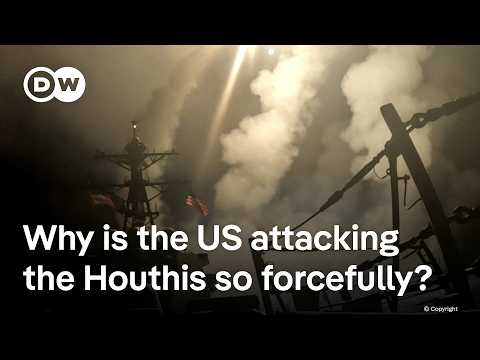 Houthi rebels claim retaliation for US airstrikes | DW News