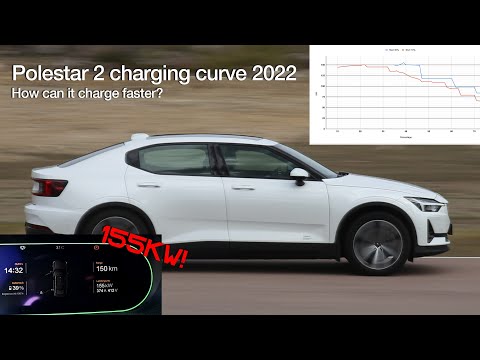 Polestar 2 charging curve - How to get top speed! 155kW!