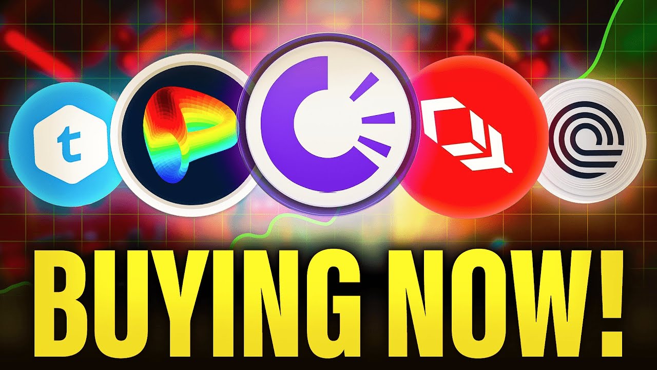 TOP 5 Altcoins To Buy Before The Crypto Market Recovers