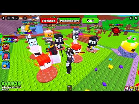 Mengisi kandang kosong ini dengan Brainrot yang aku dapatkan dari Kotak gacha Brainrot