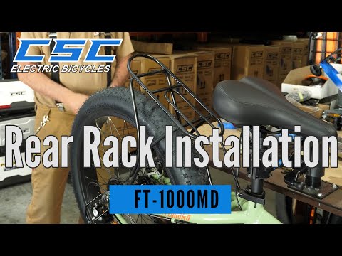 FT1000MD - Rear Rack Installation