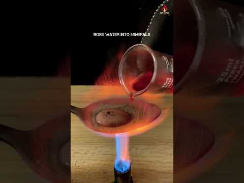 1000°C Hotspoon VS Rosewater 😱 #satisfyingvideo #experiment #foryou #fypシ