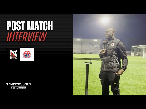 AFC Fylde Post-Match Interview: Cedric Main